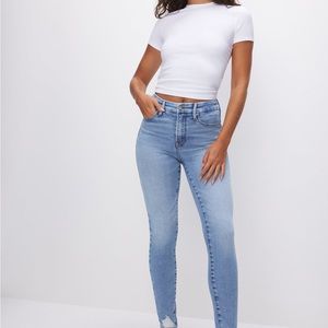 Good American SOFT-TECH GOOD LEGS SKINNY JEANS, size 2 / 26, Indigo